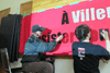 Projet d'art communautaire activiste ROUAGE avec l'Association des locataires de Villeray
