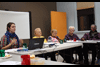 Projet d'art communautaire activiste ROUAGE avec l'Association des locataires de Villeray